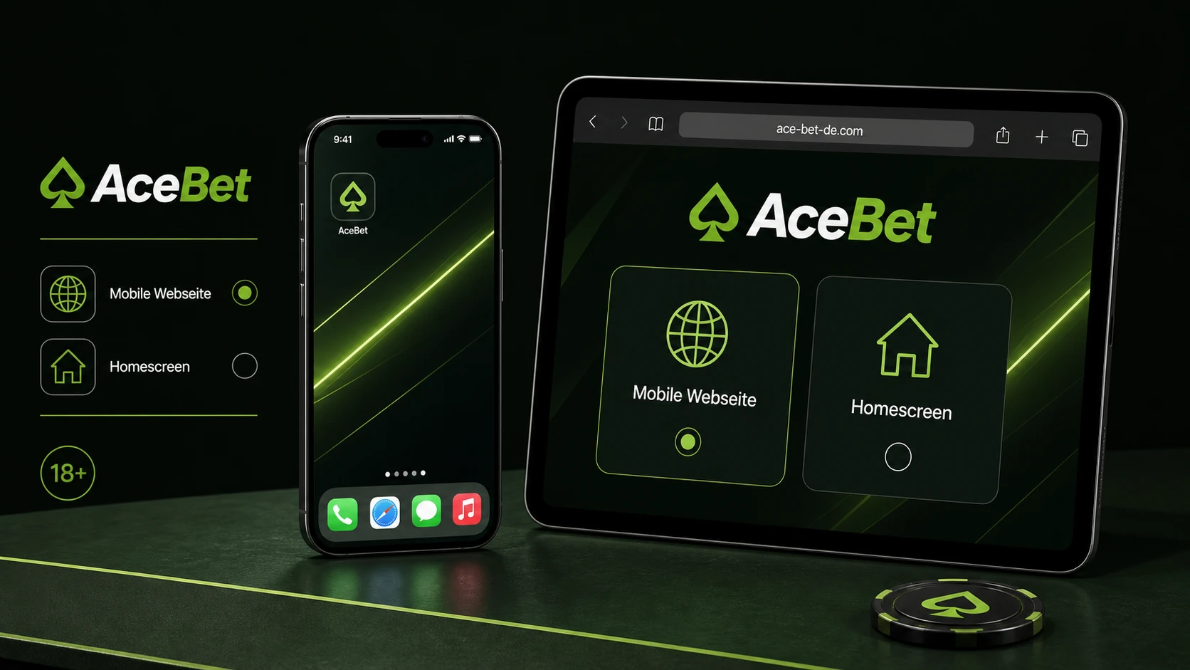 AceBet iOS App und iPhone App